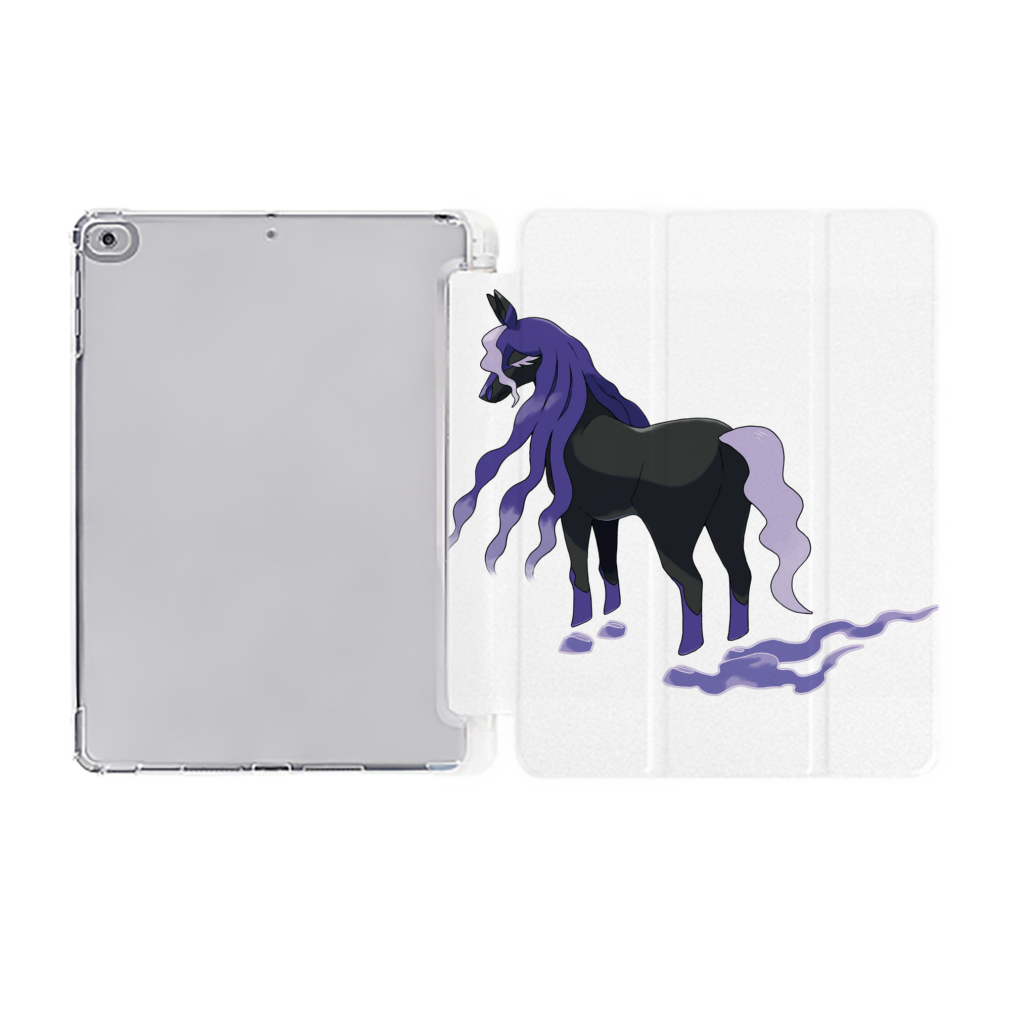 （画像用） ポケットモンスター Pokémon IPad ケース ペン収納付き 三つ折りスタンド PUレザー×シリコン 対応機種9.5/10.5/10.9インチ